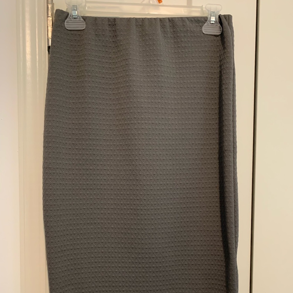 Massimo gray pencil skirt